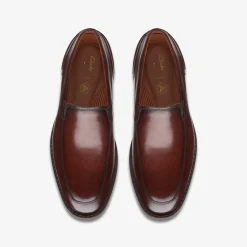 Un Hugh Step Brown Leather