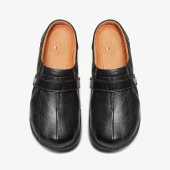 Un Loop Ease Black Leather