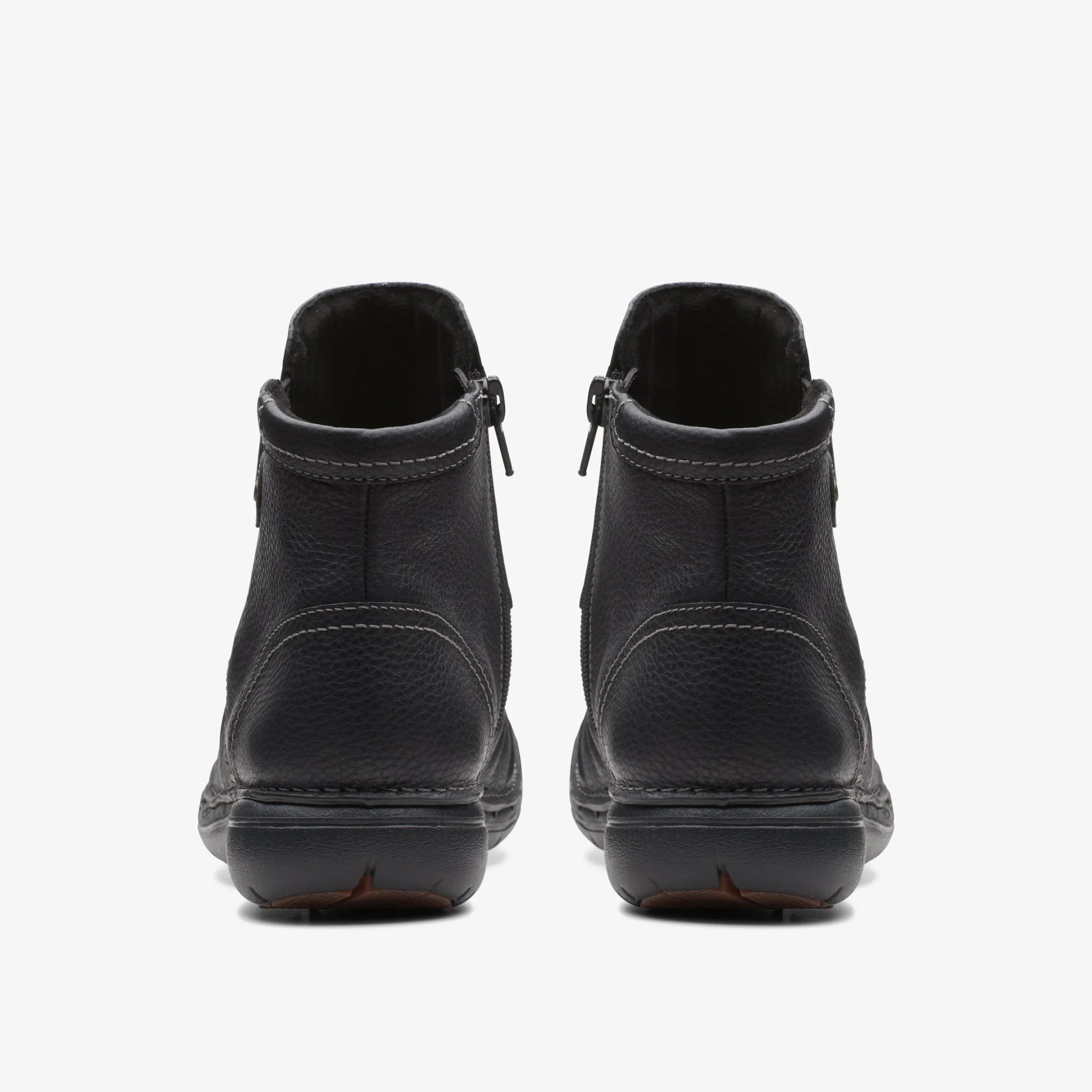 Un Loop Top Black Leather