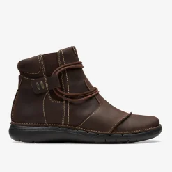 Un Loop Up Dark Brown Leather