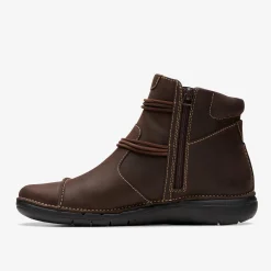 Un Loop Up Dark Brown Leather