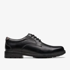 Un Shire Low Black Leather