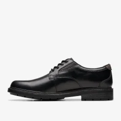Un Shire Low Black Leather