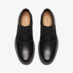 Un Shire Low Black Leather
