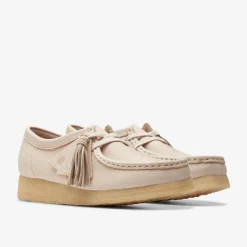 Wallabee Beige Leather