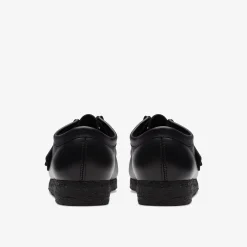 Wallabee Black Leather