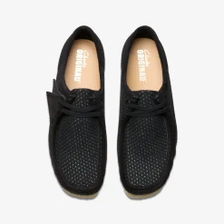 Wallabee Black Mesh