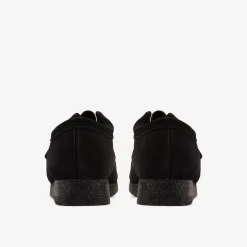 Wallabee Black Suede