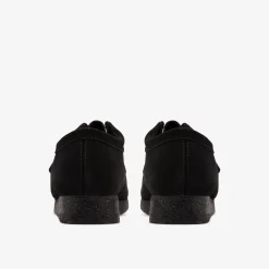 Wallabee Black Suede