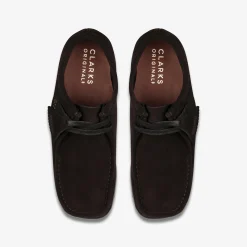 Wallabee Black Suede