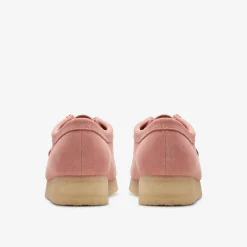 Wallabee Blush Pink Suede