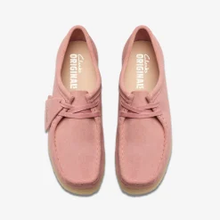 Wallabee Blush Pink Suede