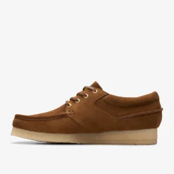 Wallabee Boat Cola Suede