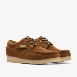 Wallabee Boat Cola Suede