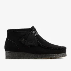 Wallabee Boot Black Suede