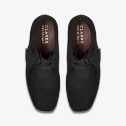 Wallabee Boot Black Suede