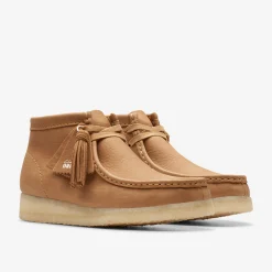 Wallabee Boot Mid Tan Leather