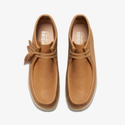 Wallabee Boot Mid Tan Leather