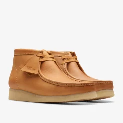 Wallabee Boot Mid Tan Leather