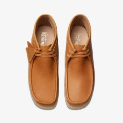 Wallabee Boot Mid Tan Leather