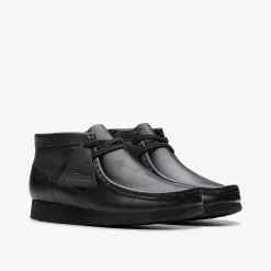 Wallabee Boot Older Black Leather