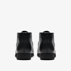 Wallabee Boot Older Black Leather