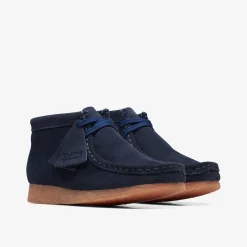Wallabee Boot Older Navy Suede