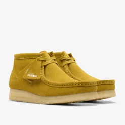 Wallabee Boot Olive Suede