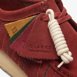 Wallabee Burgundy Combination