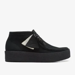 Wallabee Cup Boot Black Nubuck