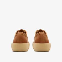 Wallabee Cup Mid Tan Leather
