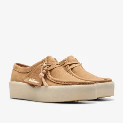 Wallabee Cup Mid Tan Nubuck