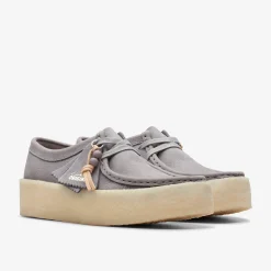 Wallabee Cup Steel Grey Nubuck