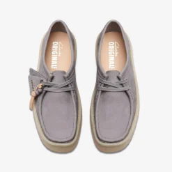 Wallabee Cup Steel Grey Nubuck