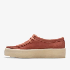 Wallabee Cup Terracotta Suede