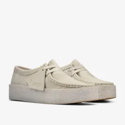 Wallabee Cup White Nubuck