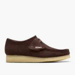 Wallabee Dark Brown Suede