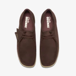Wallabee Dark Brown Suede