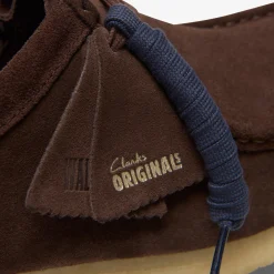 Wallabee Dark Brown Suede
