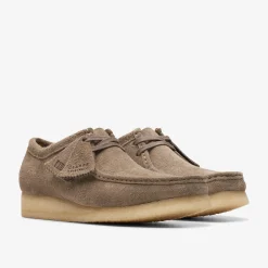 Wallabee Dark Grey Suede