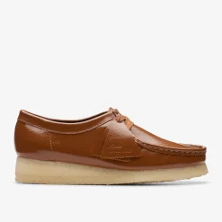 Wallabee Dusk Brown Patent