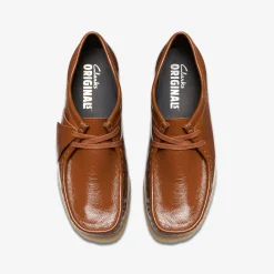 Wallabee Dusk Brown Patent