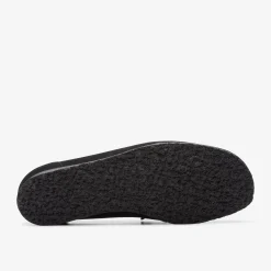 Wallabee Loafer Black Suede
