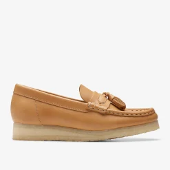 Wallabee Loafer Mid Tan Leather