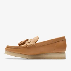 Wallabee Loafer Mid Tan Leather