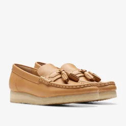 Wallabee Loafer Mid Tan Leather