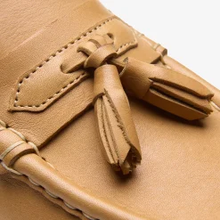Wallabee Loafer Mid Tan Leather