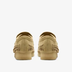 Wallabee Loafer Weave Maple Suede