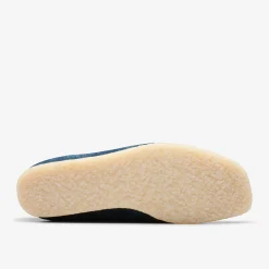 Wallabee Navy/Teal Suede