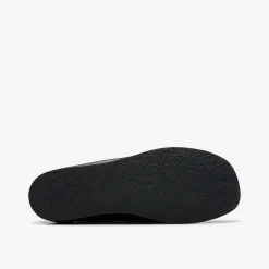 Wallabee Older Black Leather